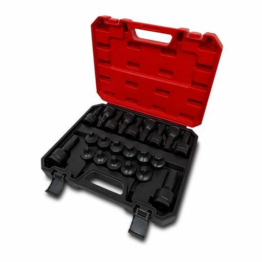Daytona D2234HTBS 22pce 3/4" Short and Long Hex 14-24mm and Torx T60-T100 Impact Bit Socket Set – image 2