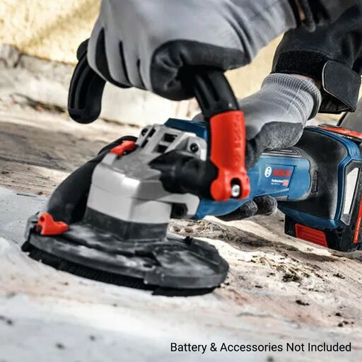 Bosch GBR 18V-15 S (0.601.776.201) PROFESSIONAL 18V Li-ion Cordless Brushless 125mm (5") Concrete Grinder - Skin Only – image 8