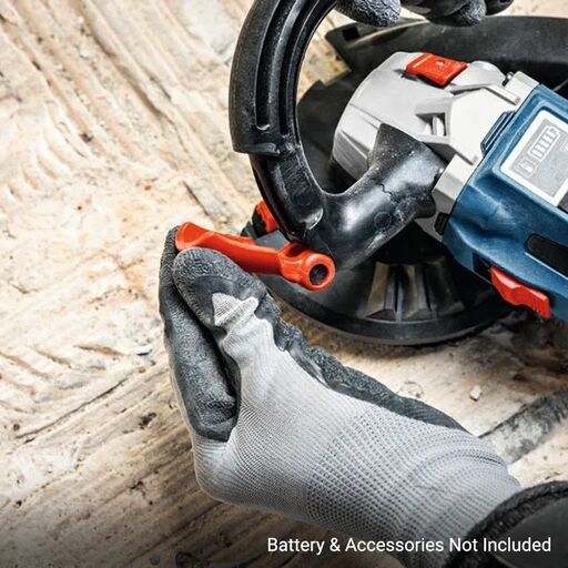 Bosch GBR 18V-15 S (0.601.776.201) PROFESSIONAL 18V Li-ion Cordless Brushless 125mm (5") Concrete Grinder - Skin Only – image 10