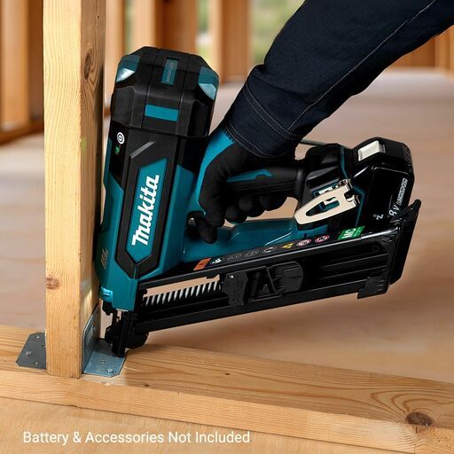 Makita DBN640ZK 18V LXT Li-ion Cordless Brushless Metal Connector Nailer - Skin Only – image 3