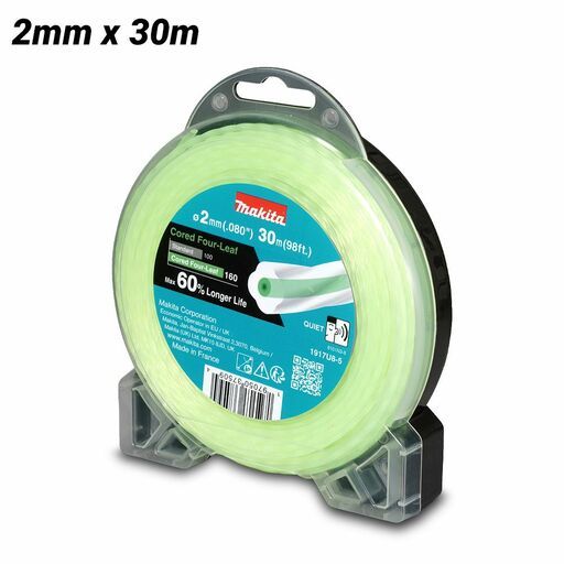 Makita 1917U8-5 2.0mm x 30m Four Leaf Core Nylon Line