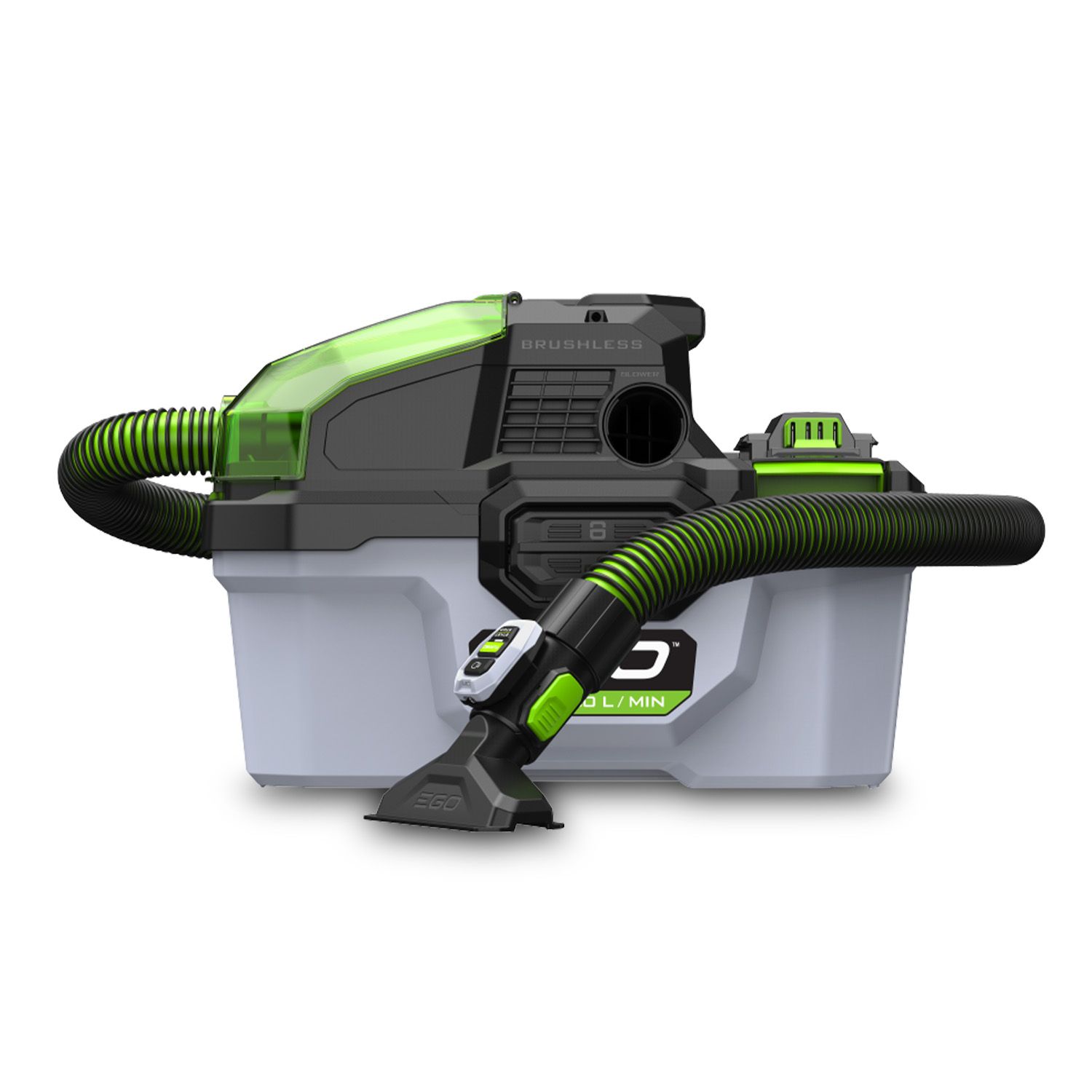 EGO WDV0300E 56V POWER+ Li-ion Cordless 12L Compact Wet/Dry Vacuum - Skin Only – image 4
