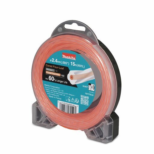Makita 1917V0-8 2.4mm x 15m  Four Leaf Core Nylon Line – image 2