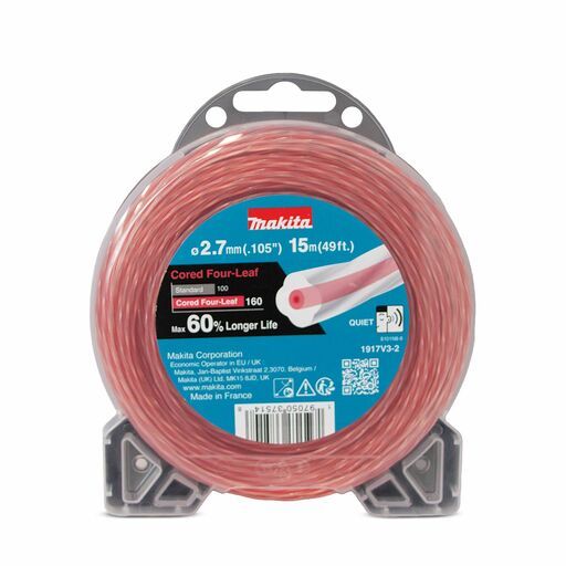 Makita 1917V3-2 2.7mm x 15m Four Leaf Core Nylon Line – image 2