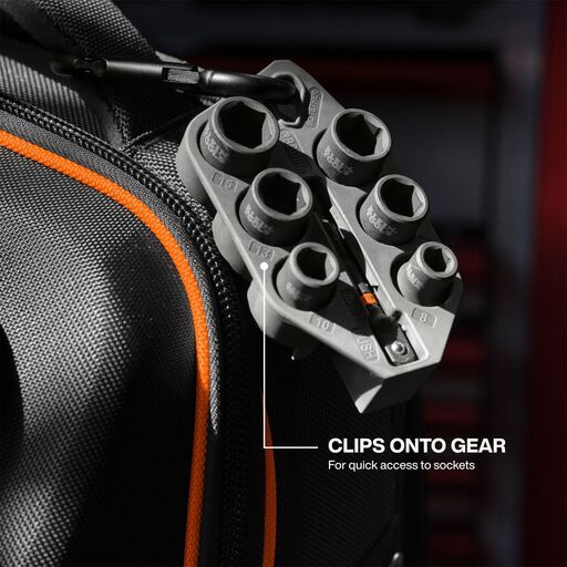 Klein A-33808M 7pce Grab-And-Go Metric Impact Socket Set – image 8