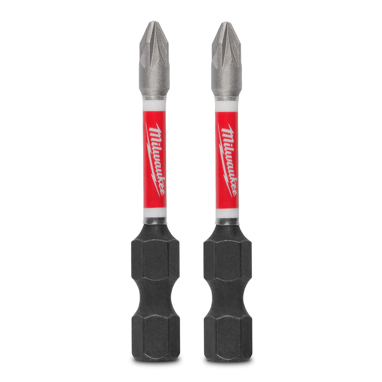 Milwaukee 48324834 2-Pack 50mm (2") SHOCKWAVE Pozidriv #1 Power Bit – image 4