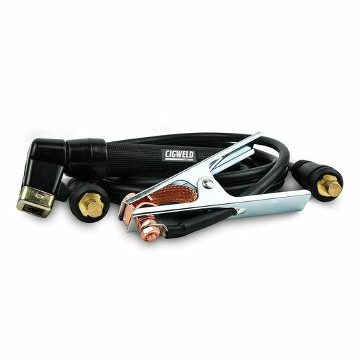Cigweld 646812 5m x 25mm² FLX Lead Set with 50mm DINSE – image 2