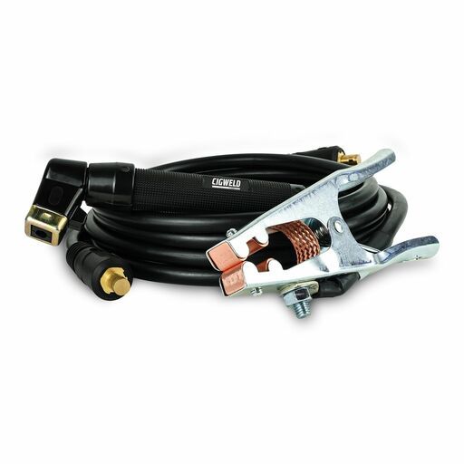 Cigweld 646814 5m x 35mm² FLX Lead Set with 50mm DINSE – image 2