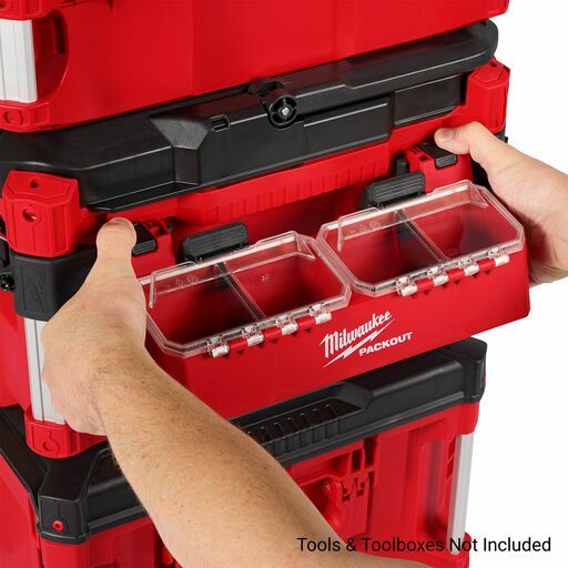 Milwaukee 48228610 PACKOUT Tool Box 2-Bin Attachment – image 5