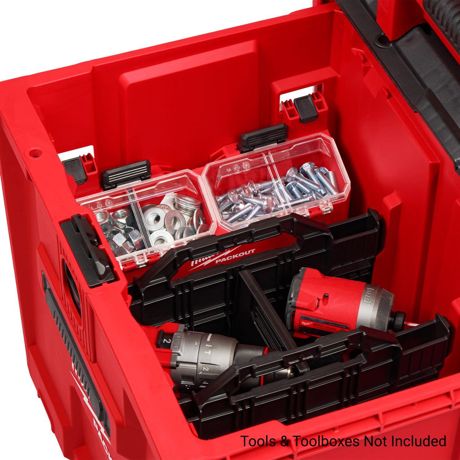 Milwaukee 48228610 PACKOUT Tool Box 2-Bin Attachment – image 7