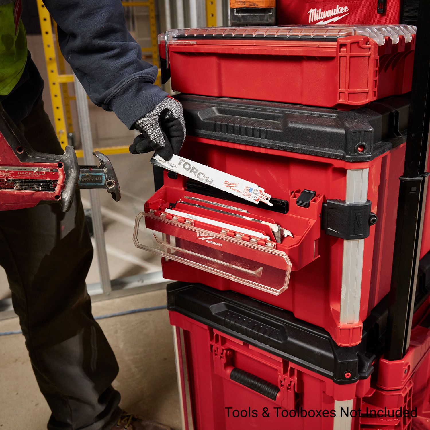Milwaukee 48228612 PACKOUT Tool Box Accessory Case Attachment – image 10
