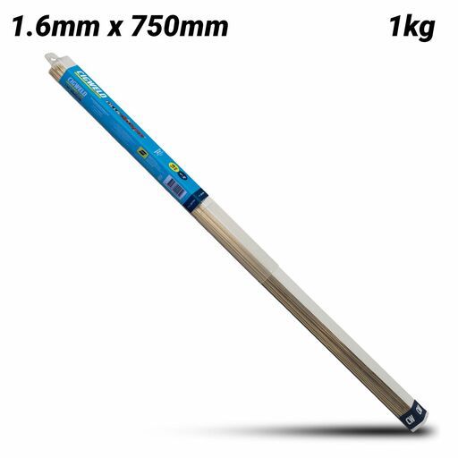 Cigweld 321194 1.6mm x 750mm BlueStrike Manganese Bronze (RB Cu Zn-C) Brazing Rods - 1kg
