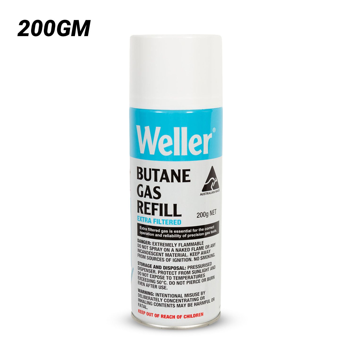 Weller BR200 200GM Butane Gas Refill – image 1