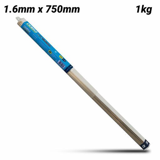 Cigweld 321245 1.6mm x 750mm BlueStrike Tobin Bronze (RB Cu Zn-D) Brazing Rods - 1kg