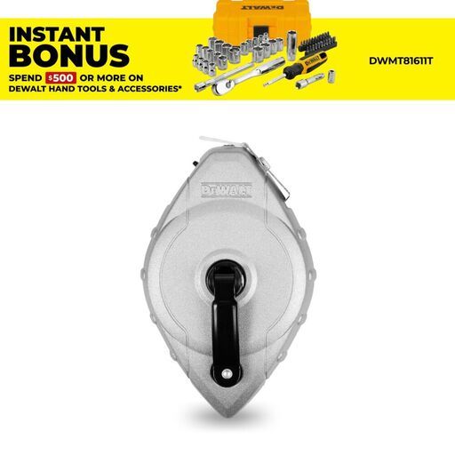 DeWalt DWHT48331 30m Aluminium Chalk Reel