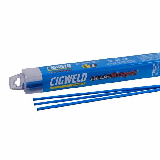 Cigweld 323181 2.4mm x 500mm BlueStrike Flux Coated Manganese Bronze (RB Cu Zn-C) Brazing Rods - 1kg – image 3