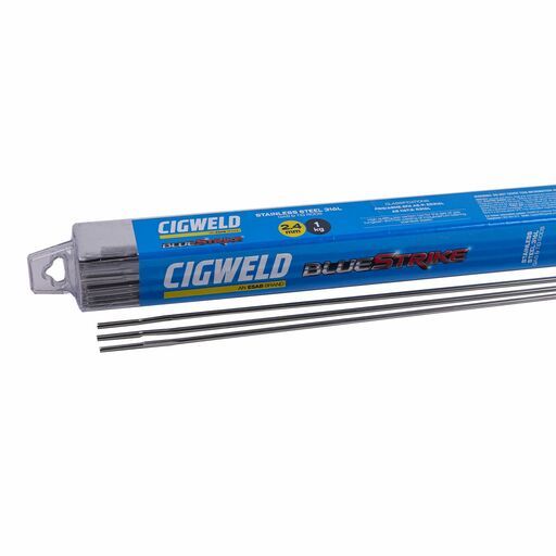 Cigweld 321323 1.6mm x 1000mm BlueStrike Stainless Steel 316L (ER316L) Gas & Tig Rods - 5kg – image 3