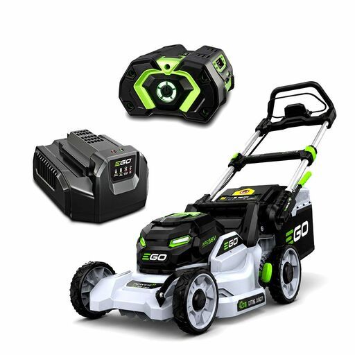 EGO LM1713E 56V 5.0Ah Li-ion POWER+ 42cm Push Mower with LED Screen Combo Kit