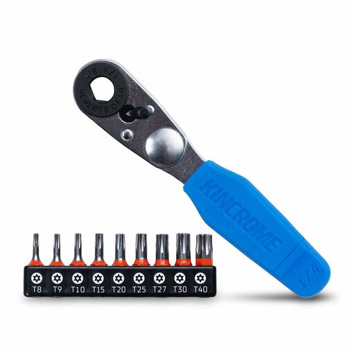 Kincrome K5033 10pce Mini Ratchet Tamperproof TORX Bit Set – image 2
