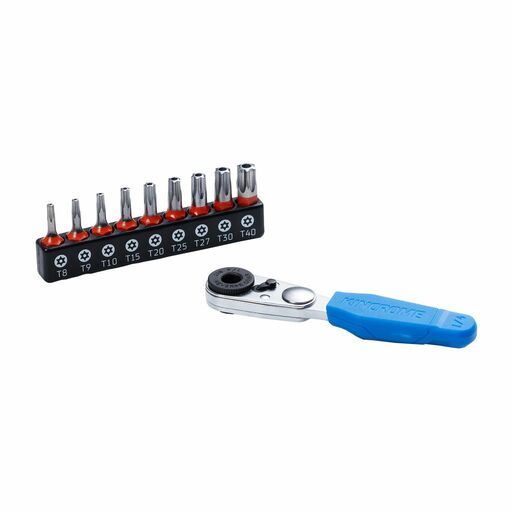 Kincrome K5033 10pce Mini Ratchet Tamperproof TORX Bit Set – image 3