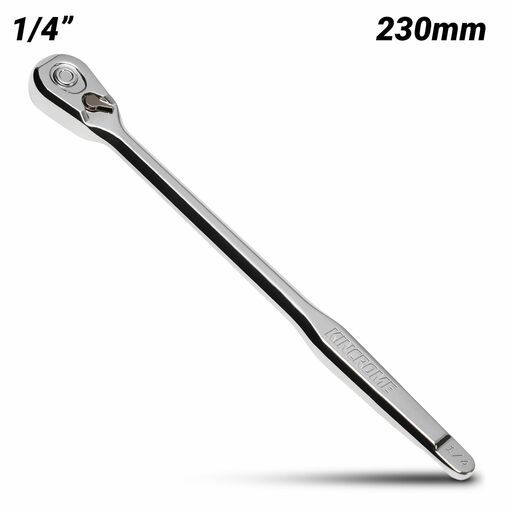 Kincrome K29403 230mm 1/4" Drive Quick Release 90 Teeth Ratchet