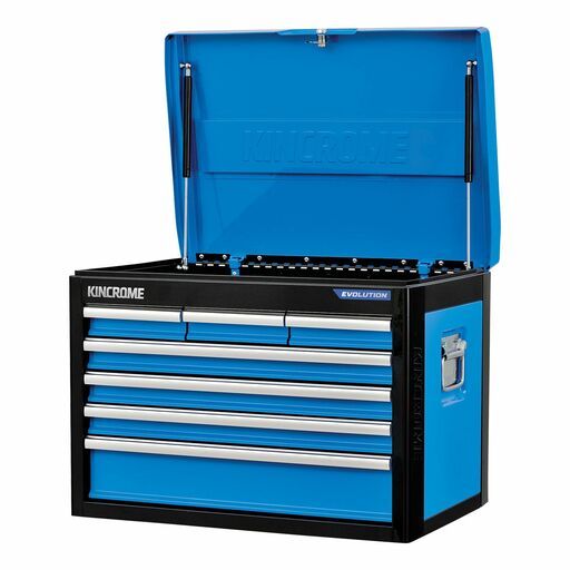 Kincrome K1230 205pce Workshop Tool Kit with EVOLUTION 14 Drawer Tool Chest & Trolley Set – image 3