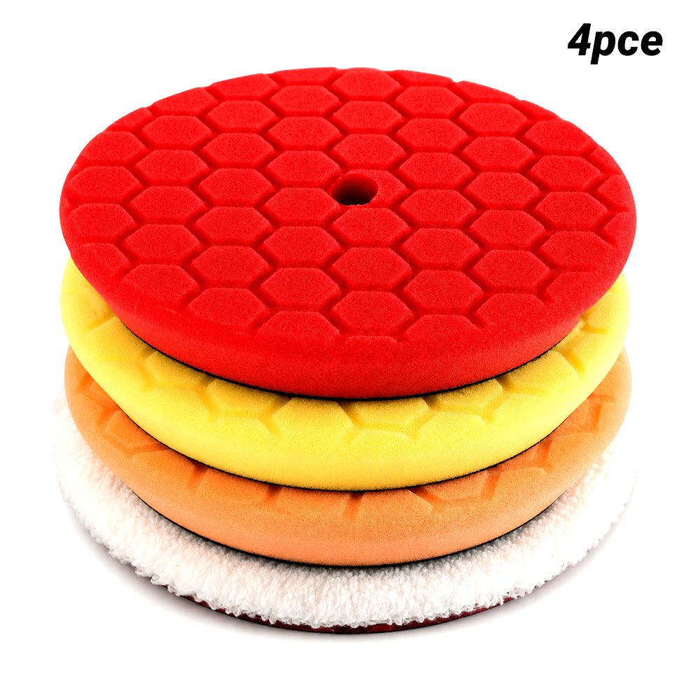 Kincrome K211009 4pce 180mm (7") Polishing Pad Set – image 1