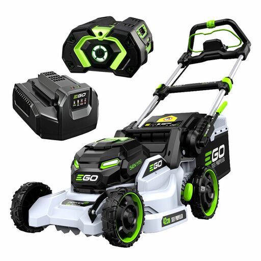 EGO LM1713E-SP 56V POWER+ 5.0Ah Li-ion Cordless Brushless 42cm Self-Propelled Mower with LED Screen Combo Kit