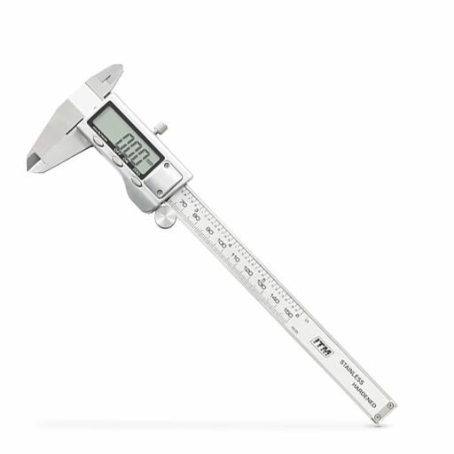 ITM TM610-115 150mm Digital Metric Imperial Fractional Vernier Caliper – image 2