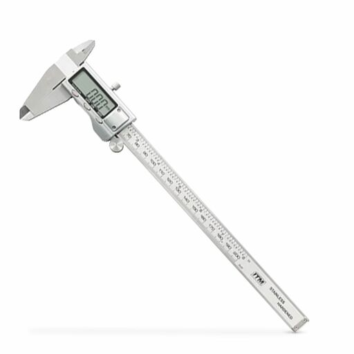ITM TM610-220 200mm Digital Metric Imperial Fractional Vernier Caliper – image 2