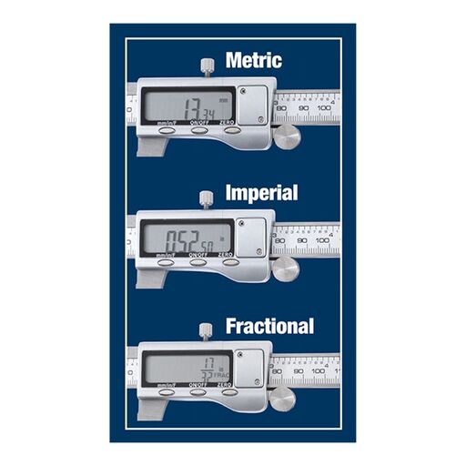 ITM TM610-330 300mm Digital Metric Imperial Fractional Vernier Caliper – image 3
