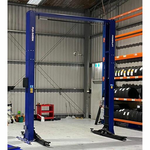 Launch PLH-245DH Powerlift 2 Post 4.5 Ton Clear Floor Car Hoist – image 2