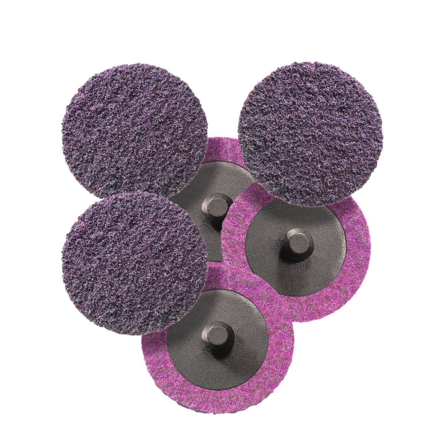 Sia Abrasives F03E02DE22 6-Pack 50mm Medium Grit R-Type Quick Connect 6270 SCM Disc – image 2