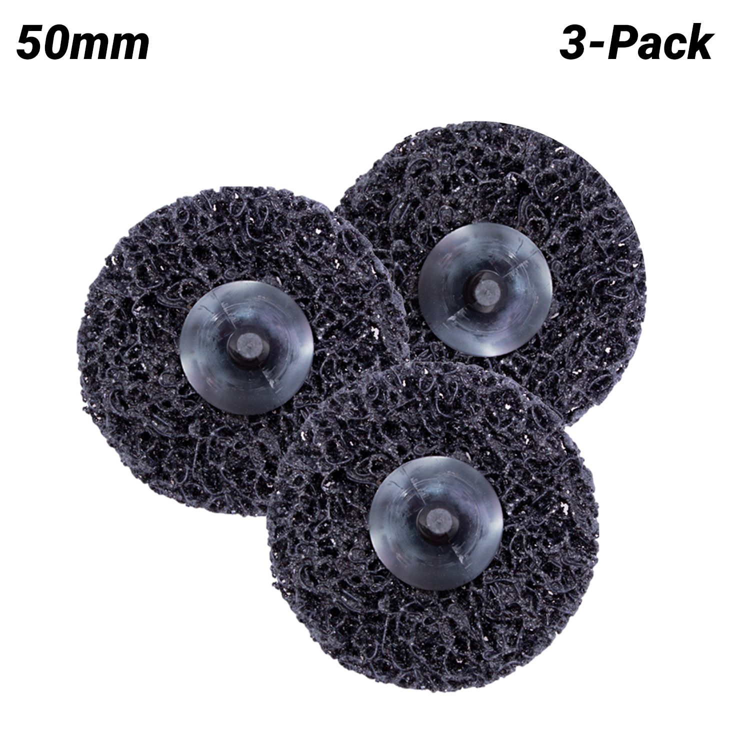 Sia Abrasives F03E02DD93 3-Pack 50mm R-Type Quick Connect 6300 Strip Discs – image 1