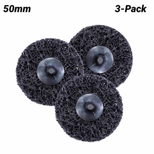 Sia Abrasives F03E02DD93 3-Pack 50mm R-Type Quick Connect 6300 Strip Discs