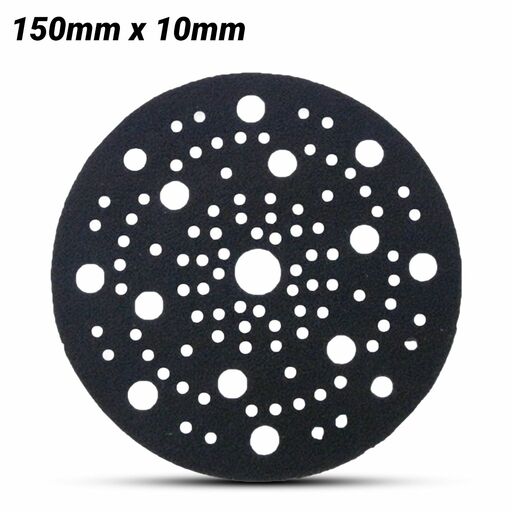 Sia Abrasives F03E02DD8Y 150mm x 10mm 103 Hole Foam Interface Pad