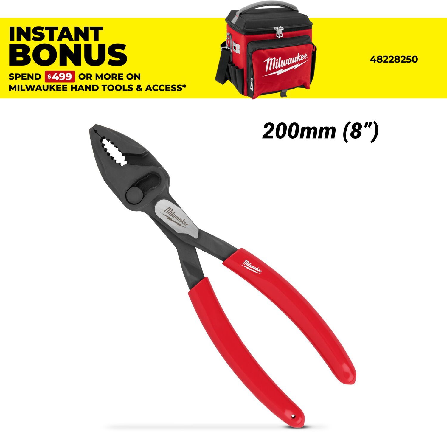 Milwaukee 4932501153 200mm (8") Slip Joint Plier – image 1