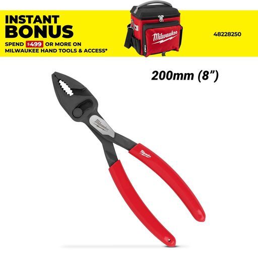 Milwaukee 4932501153 200mm (8") Slip Joint Plier