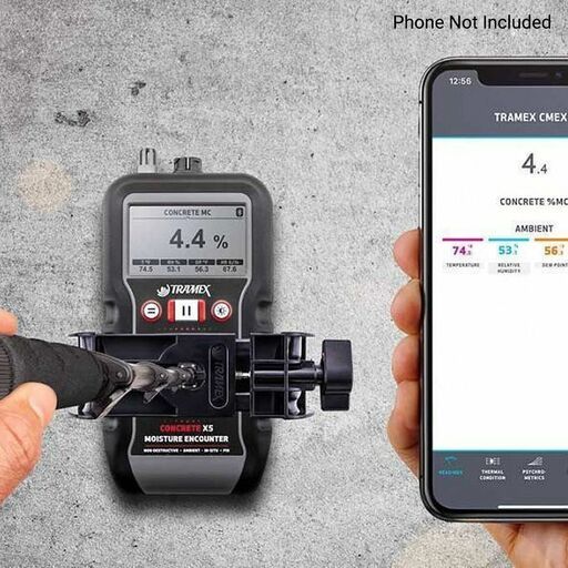Tramex CMEX5 Concrete Moisture Meter – image 4