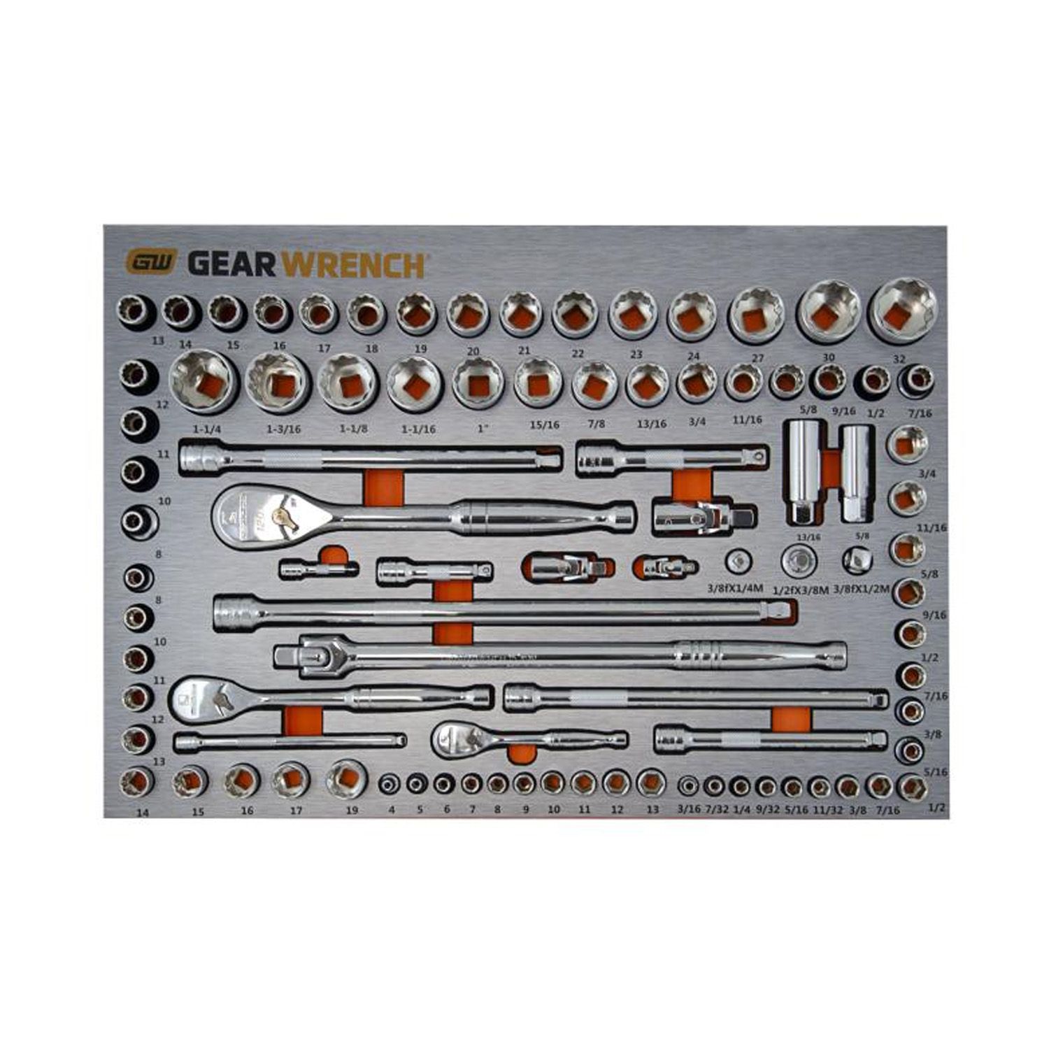 GEARWRENCH 88811N 335pce Combination Tool Kit with 11 Drawer 42" Trolley - Green – image 3