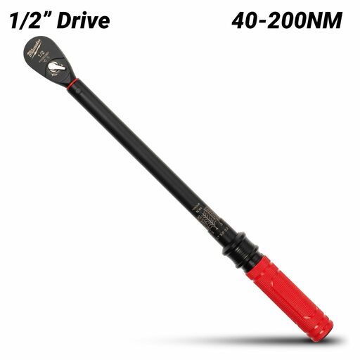 Milwaukee 4932500851 1/2" Drive 40-200NM Click Torque Wrench – image 2