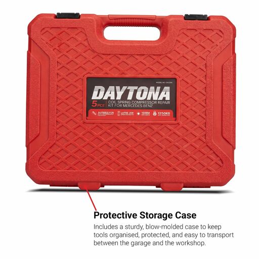 Daytona D5CSRK 5pce Coil Spring Compressor Repair Kit For Mercedes Benz – image 10