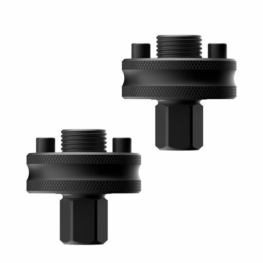 Milwaukee 4932500552 2-Pack 5/8" x 18 UNF QUIK-LOK Arbor Large Thread Hole Saw Pin Adapters – image 2