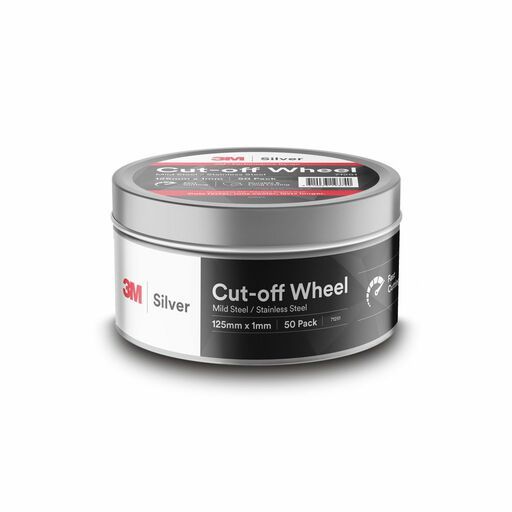 3M 7100394338 50-Pack 125mm x 1mm Silver Cut-Off Wheel – image 4