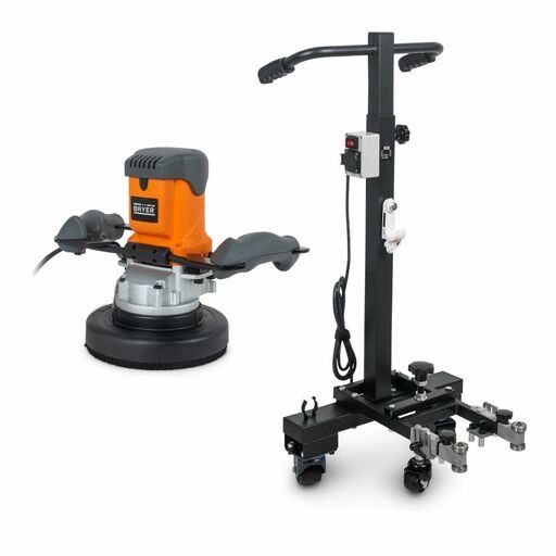 Bayer BG180+BASG 180mm Hand-Held Concrete Grinder with Adjustable Stand – image 2