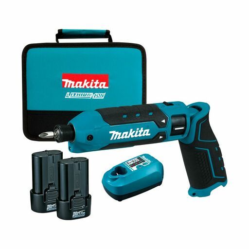 Makita TD023DSE 7.2V 1.5Ah Li-ion Cordless Impact Driver Combo Kit