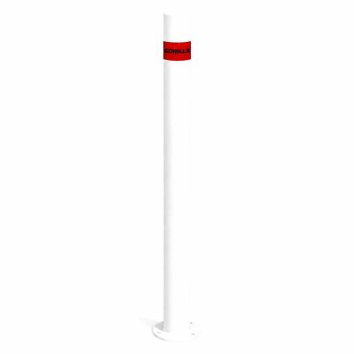 Gorilla BOL-FX-090W 910mm x 76mm Fixed Surface Mounted White Bollards – image 2