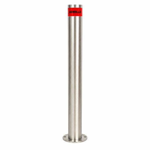 Gorilla BOL-FX-090SS 900mm x 89mm Fixed Surface Mounted stainless steel Bollards – image 2