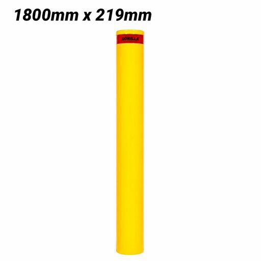 Gorilla BOL-FX-180.21 1800mm x 219mm Fixed Concrete Fillable In-Ground Bollard