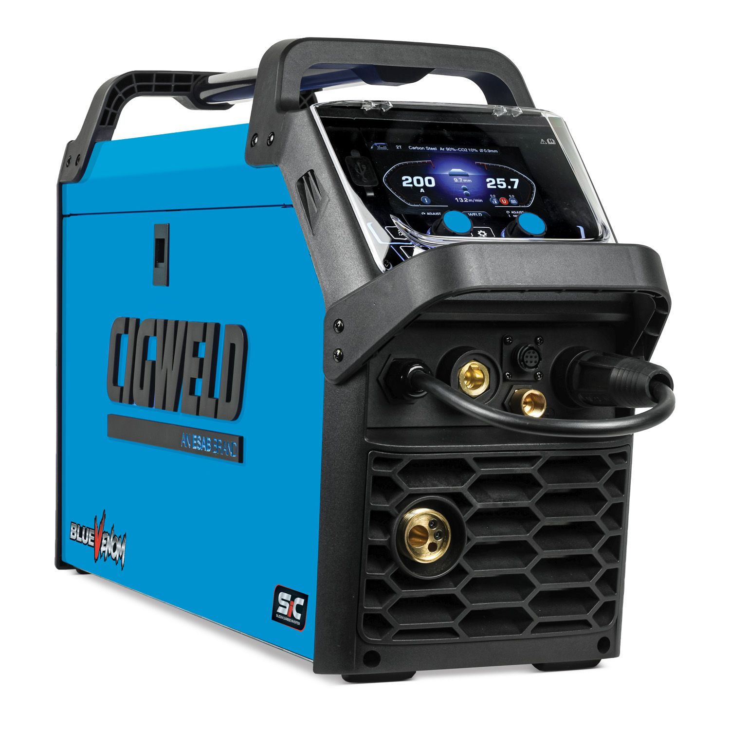 Cigweld XF2006-SiC (W1400202) BlueVenom 6-in-1 Professional MIG/TIG/STICK Multi-Process Welder – image 3